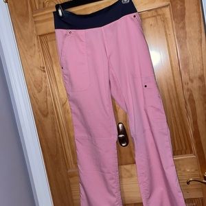 light pink scrub bottoms